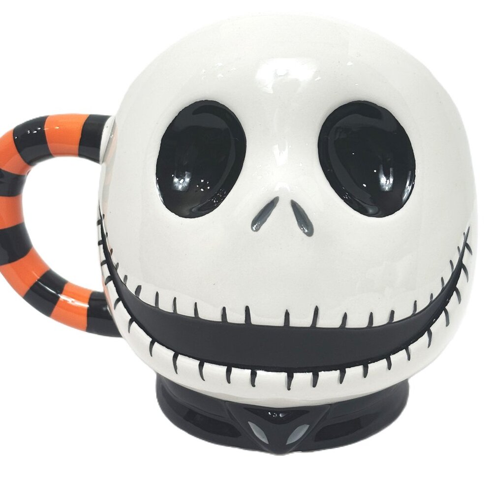 Disney Nightmare Before Christmas Jack Skellington Mug Cup Tea/Coffee EUC